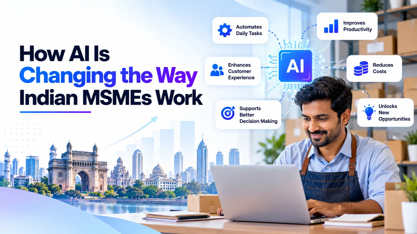 How AI Is Changing the Way Indian MSMEs Work