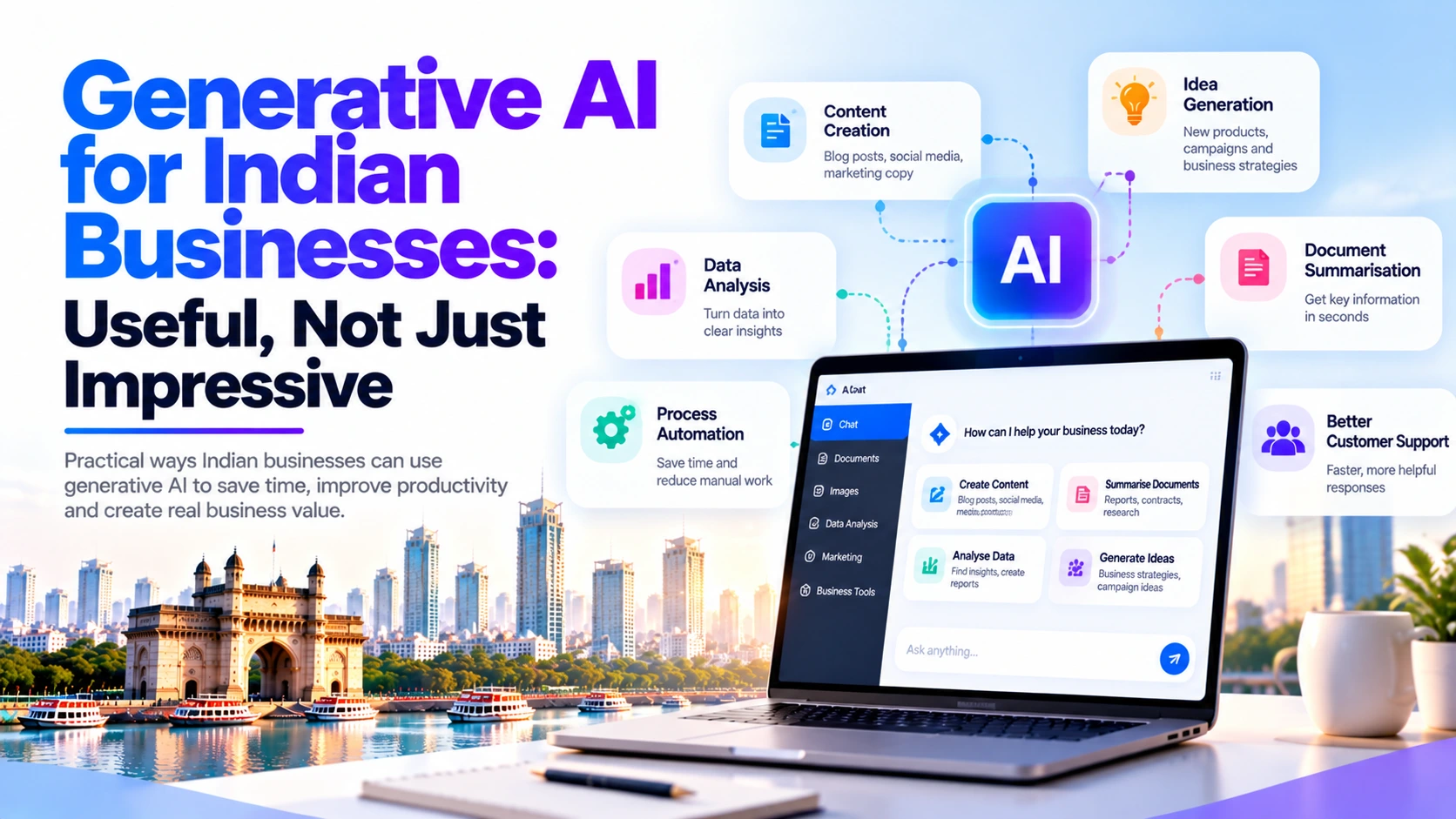 generative AI for business